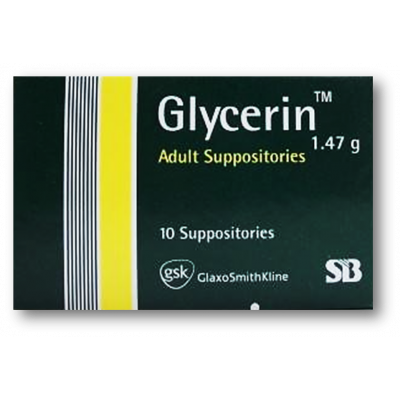 Glycerine Adult Supp Glaxo Tay Pharmacies