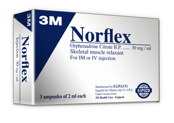 NORFLEX 30MG 2CC 3AMP Tay Pharmacies