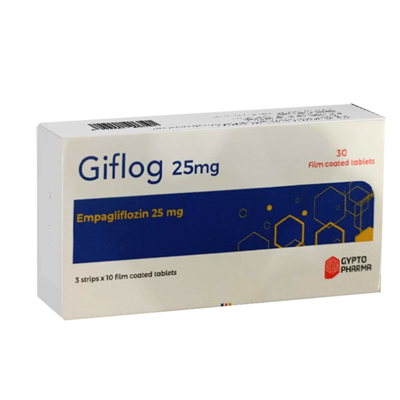 GIFLOG 25MG 30 FILM COATED TAB Tay Pharmacies