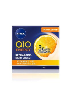 NIVEA Q10 ENERGY VIT C AND E NIGHT CREAM 50ML