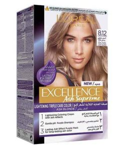 LOREAL EX (8.12) ASH اشقر لؤلؤي رمادي فاتح