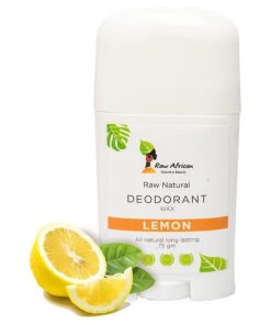 RAW AFRICAN DEODORANT STICK 75GM (LEMON)