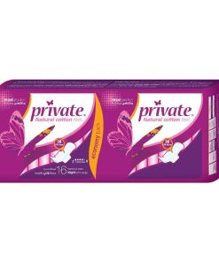 PRIVATE 16PCS  اجنحة ليلي مطوي اقثصادي