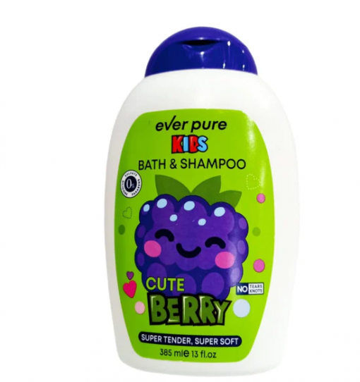 EVER PURE KIDS BATH&SHAMPOO (BERRY) 385ML