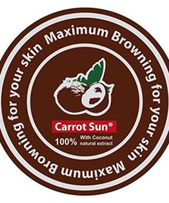 CARROT SUN CREAM COCONUT 350ML (BRONZAGE)