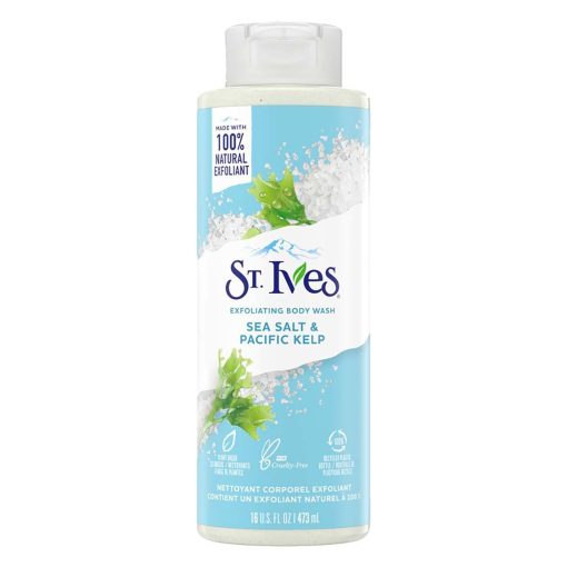 ST.IVES BODY WASH 473ML SEA SALT&PACIFIC KELP