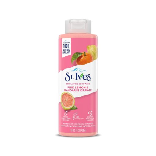 ST.IVES BODY WASH 473ML (PINK&MANDARIN)