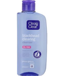 CLEAN AND CLEAR BLACKHEAD CLEARING CLEANSER 200ML