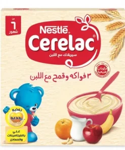 CERELAC IRON  3 FRUITS  125GM