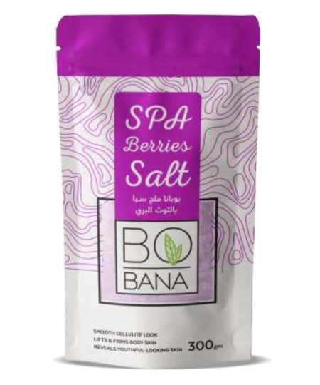 BOBANA SPA  MILK SALT 300GM بالتوت البري