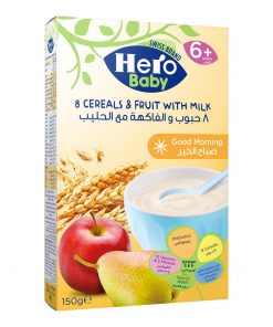 HERO CEREAL 150GM صباح الخير 8 حبوب مع الفاكهه