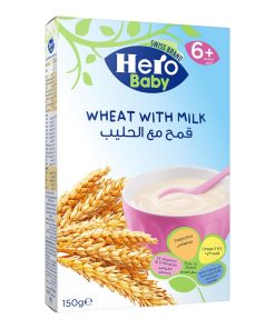 HERO CEREAL BABY 150G  قمح مع حليب جرام