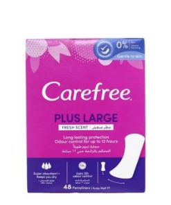 CAREFREE PLUS LARGE FRESH  48 PCS