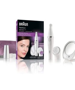 BRAUN FACE SPA 830 اله ازاله+فرشاه تنظيف+مراه+شنطه