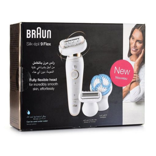 BRAUN SILK EPIL 9-9010 FLEXIBLE HEAD (6 EXTRAS)