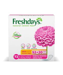 FRESHDAYS SCENTED PANTYLINER 72PCS(MEGA PACK)