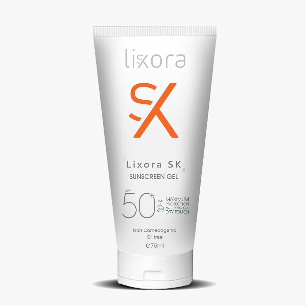 LIXORA -SK SUNSCREEN GEL SPF50+ 75ML - Tay Pharmacies