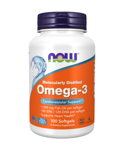 OMEGA-3 1000MG (NOW) 100SOFTGELS