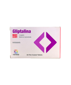 GLIPTALINA 2.5 MG/1000 MG 30TAB