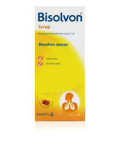 BISOLVON ELIXIR 4MG/5ML SYRUP 115ML