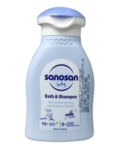 SANOSAN KIDS SHOWER&SHAMPOO 100ML ازرق