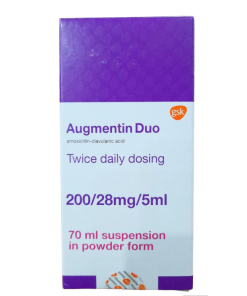 AUGMENTIN 200/28MG/5ML SYRUP 70ML