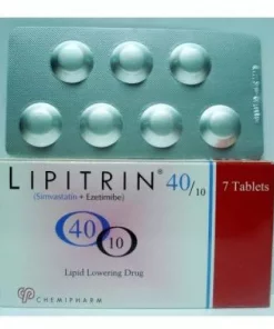 LIPITRIN 40/10MG 7TAB