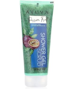 AVUVA SHOWER GEL SCRUB (PASSION FRUIT)185GM.