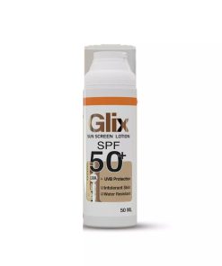 GLIX SUNSCREEN LOTION SPF50+ 50ML(FOUNDATION)