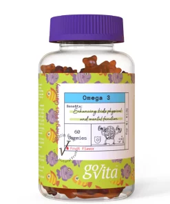 OMEGA 3 (GO VITA) 4+ KIDS 60 GUMMIES