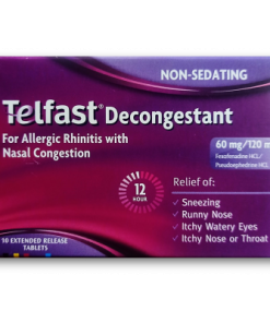 TELFAST DECONGESTANT 10TAB