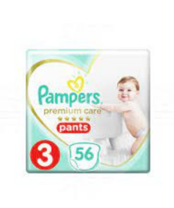 PAMPERS PREMIUM CARE PANTS (3) 56P (6-11 KG)