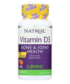 VITAMIN D3 5,000 IU 90 FAST DISSOLVE TAB (NATROL)