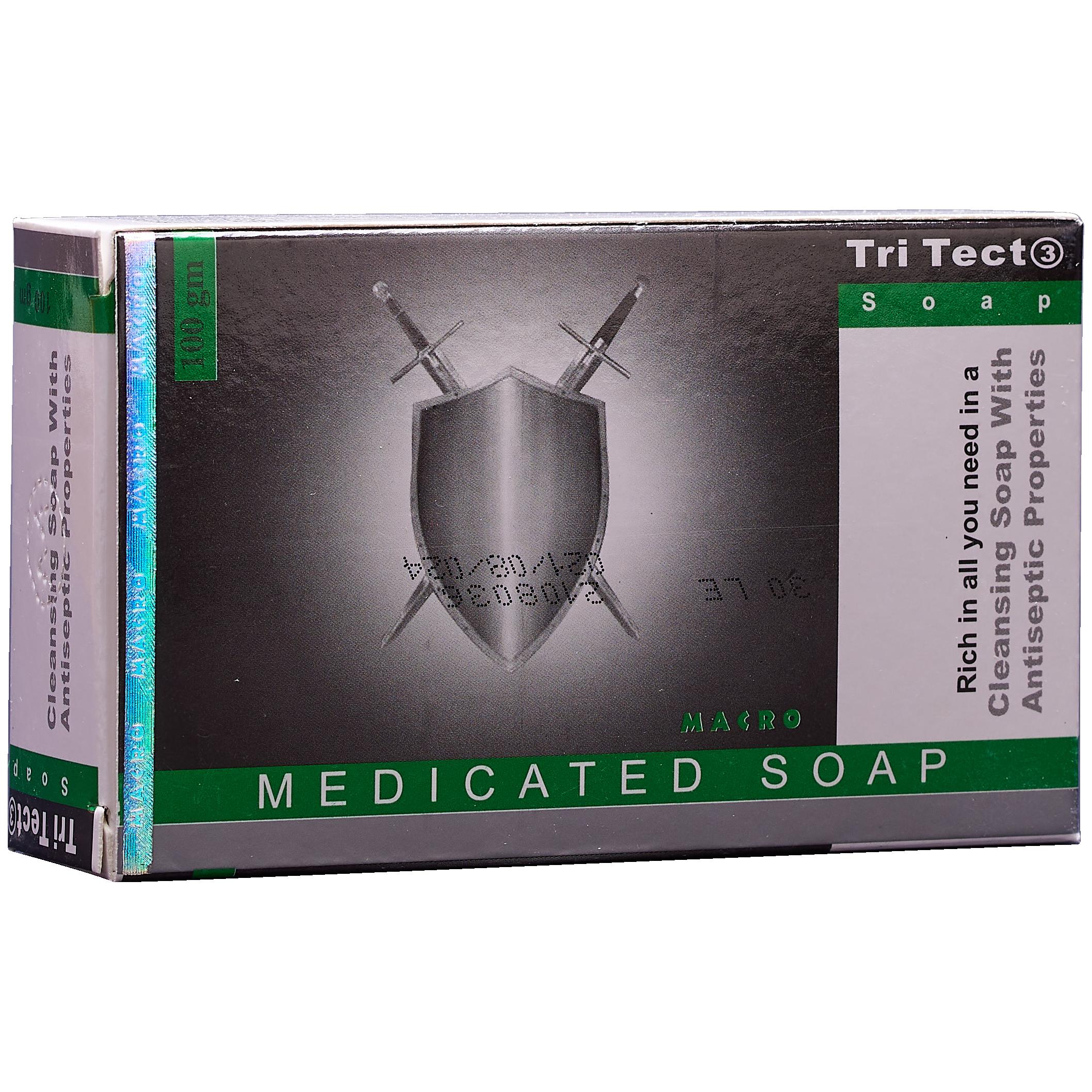 TRI TECT ANTISEPTIC SOAP 100GM - Tay Pharmacies