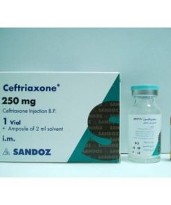 CEFTRIAXONE 250MG I.M VAIL