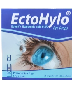 ECTOHYLO EYE DROPS 20AMP 0.35ML