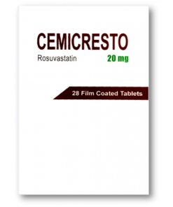 CEMICRESTO 20 MG 28 TAB