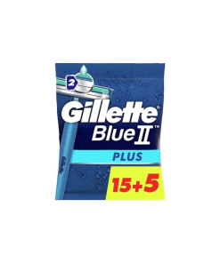 GILLETTE BLUE 2 PLUS 15+5 ماكينه