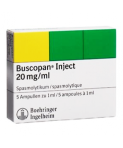 BUSCOPAN 20 MG 6 AMP 1ML