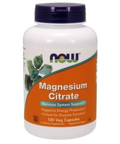 MAGNESIUM CITRATE (NOW) 120 VEG CAP