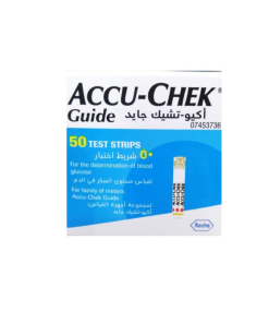 ACCU-CHEK GUIDE BLOOD GLUCOSE 50 STRIP