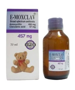 E-MOXCLAV 457MG SYRUP 70ML