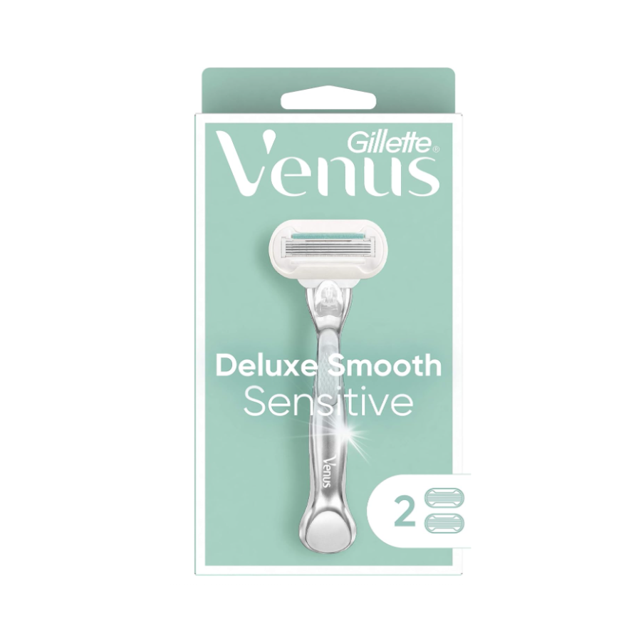 GILLETTE VENUS DELUXE SMOOTH SENSITIVE ماكينه 2موس Tay Pharmacies