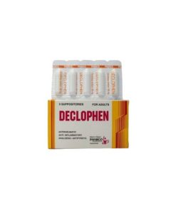 DECLOPHEN ADULT 100MG 5 SUPP