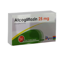 ATCOGLIFLOZIN 25MG 30TAB