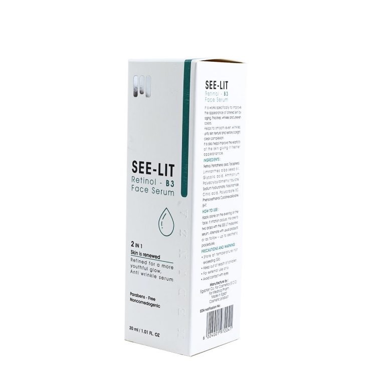 SEE LIT RETINOL B3 FACE SERUM 2IN1 30ML - Tay Pharmacies