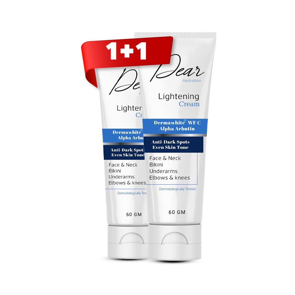 DEAR HYDRATION LIGHTENING CREAM 60GM 1+1 OFF - Tay Pharmacies