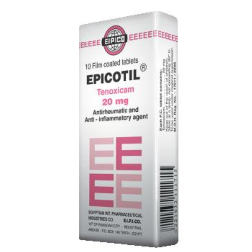 EPICOTIL 20MG 10TAB