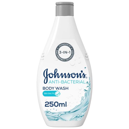 JOHNSON BODY WASH(ANTI-BACTERIAL)S.SALT 250ML OF30