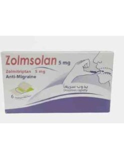 ZOLMSOLAN 5MG 6ORODISPERSIBLE FILMS